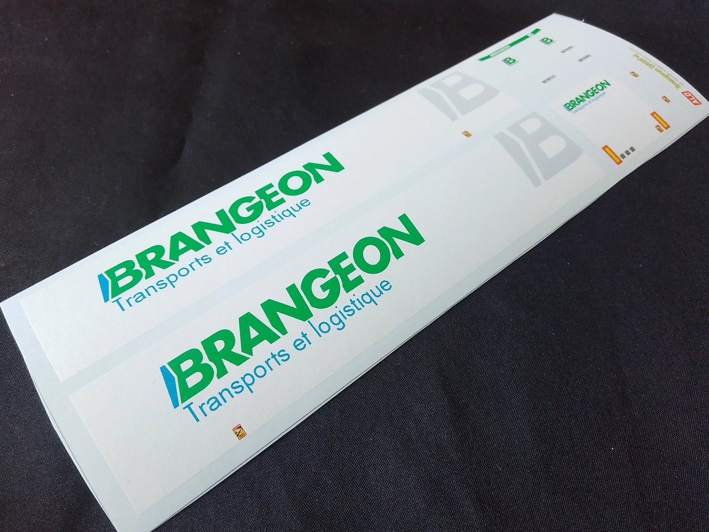 2020's SEMI-TRAILER DECORATION "BRANGEON" 1:87 DECALS