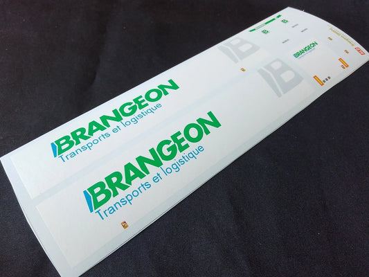 2020's SEMI-TRAILER DECORATION "BRANGEON" 1:87 DECALS