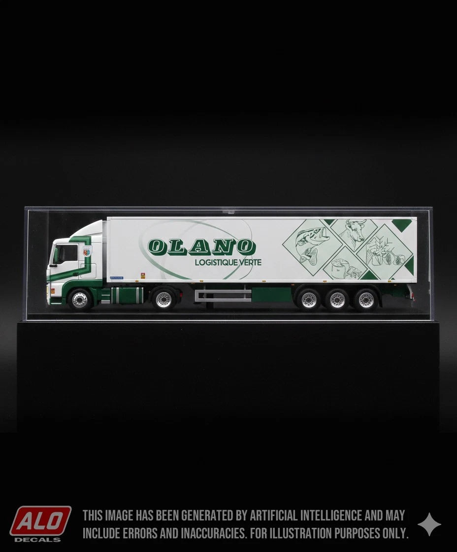 2017-PRESENT SEMI-TRAILER DECORATION "OLANO" 1:87 DECALS