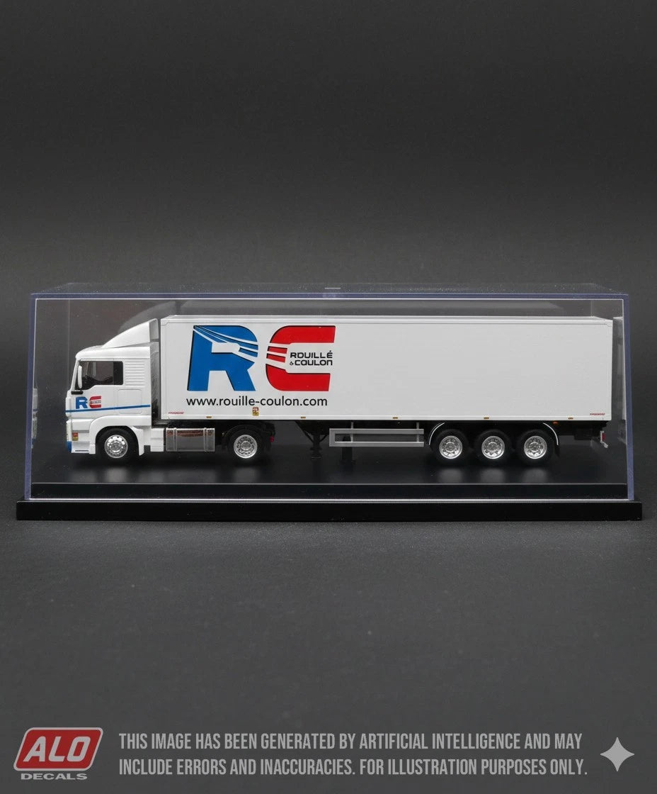 2009-PRESENT SEMI-TRAILER DECORATION "ROUILLÉ & COULON" 1:87 DECALS