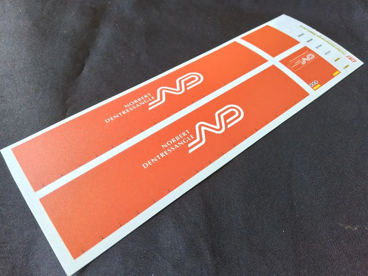 2000's-2015 SEMI-TRAILER DECORATION "NORBERT DENTRESSANGLE" 1:87 DECALS