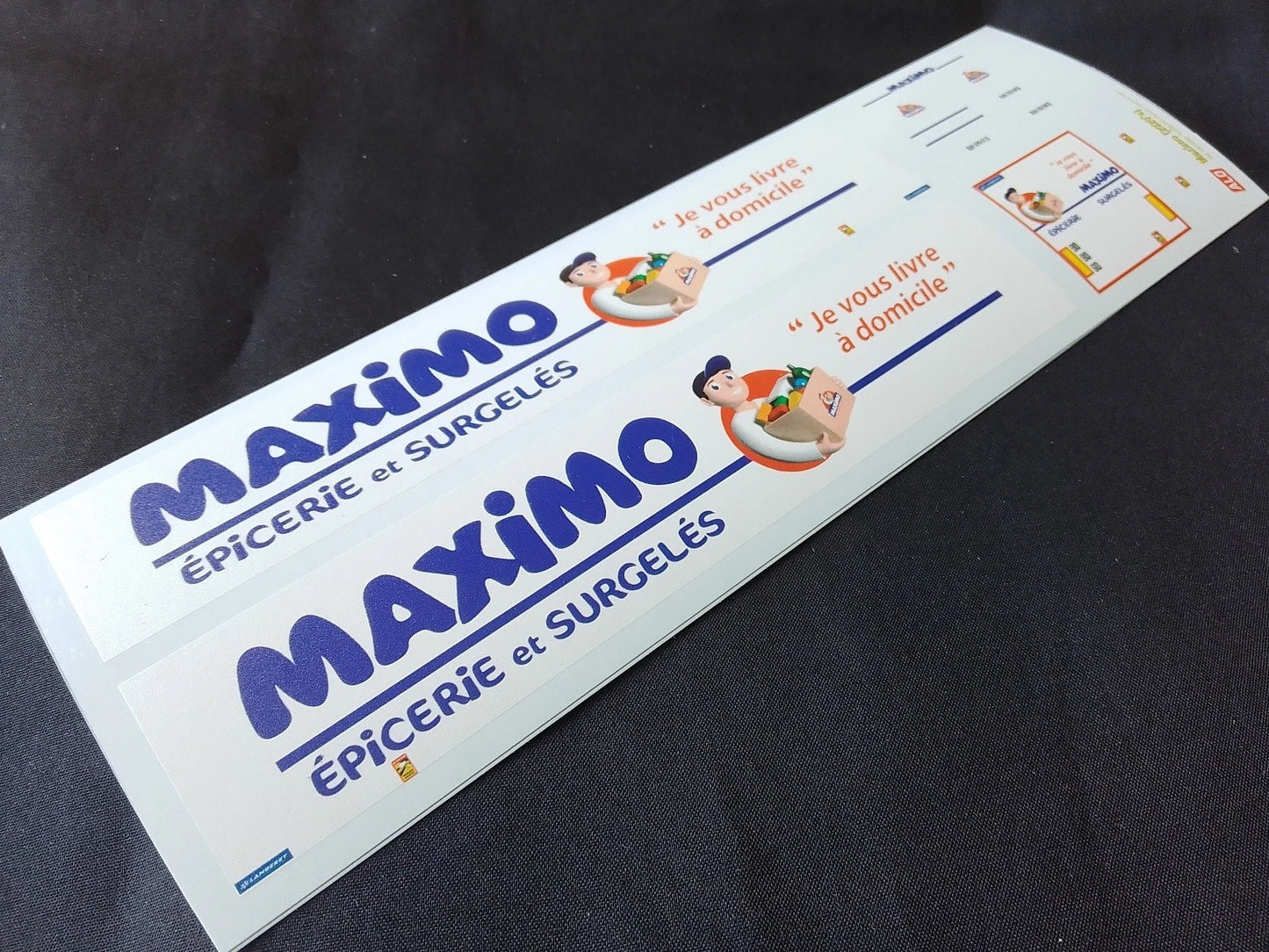 2020's SEMI-TRAILER DECORATION "MAXIMO" 1:87 DECALS