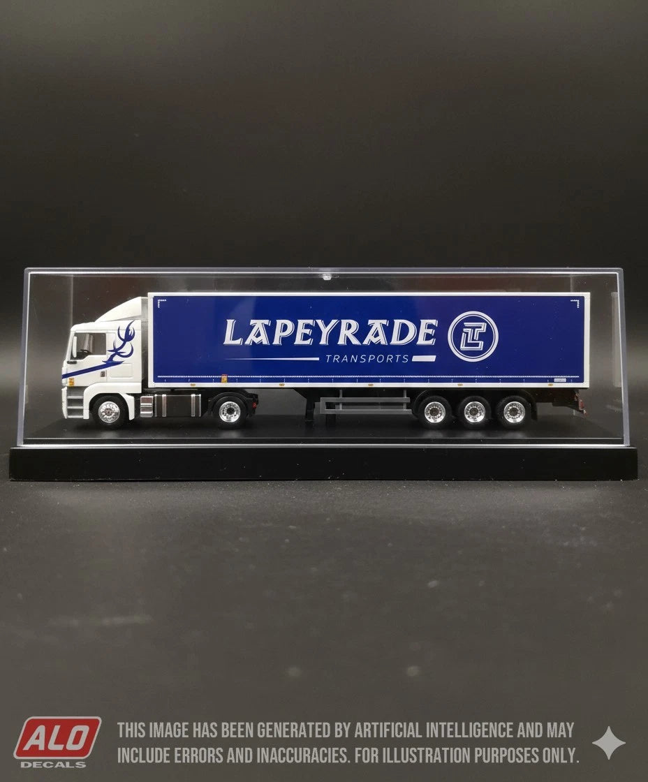 2020's SEMI-TRAILER DECORATION "LAPEYRADE" 1:87 DECALS