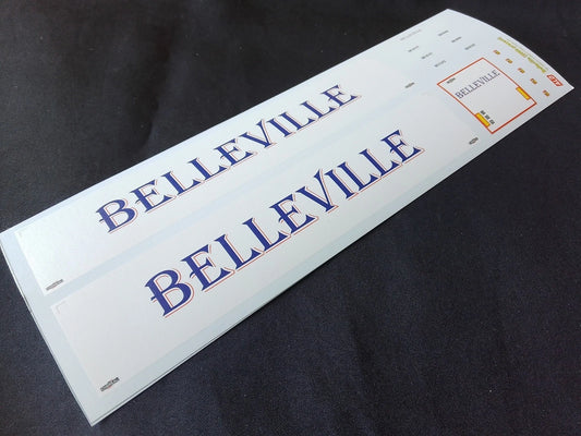 2009-PRESENT SEMI-TRAILER DECORATION "BELLEVILLE" 1:87 DECALS