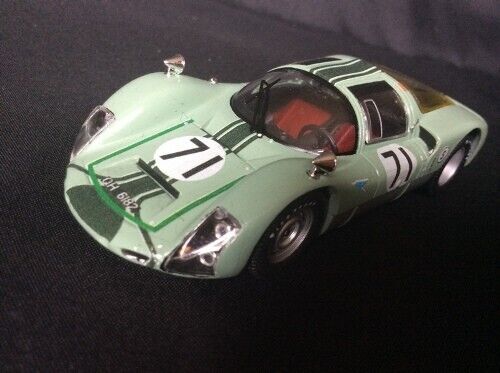 1967 BRANDS HATCH 6 HOURS ALO 1:43 PORSCHE 906 CARRERA DIETER SPOERRY/RICO STEINEMANN