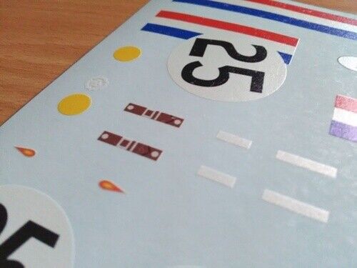 1963 LE MANS 24 HOURS #25 FERRARI 250 GTO PIERRE DUMAY/"ELDE" 1:18 DECALS