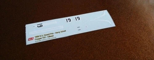 1959 UNITED STATES GP #19 COOPER T51 HARRY SCHELL 1:43 DECALS