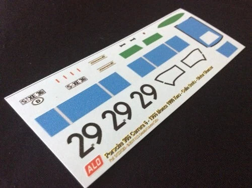 1966 MONZA 1000 KMS #29 PORSCHE 906 COLIN DAVIS/DIETER GLEMSER 1:43 DECALS