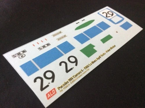 1966 LE MANS APRIL TESTS #29 PORSCHE 906 PETER NÖCKER 1:43 DECALS