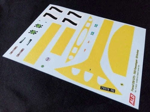 1963 KANONLOPPET, KARLSKOGA #7 FERRARI 250 GTO ULF NORINDER 1:18 DECALS