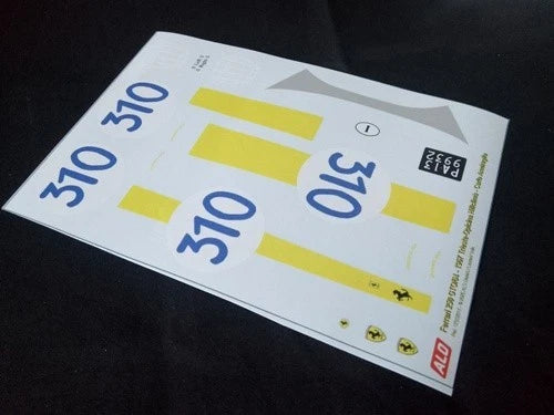 1967 TRIESTE-OPICINA HILLCLIMB #310 FERRARI 250 GTO/64 CARLO ARMIRAGLIO 1:43, 1:32, 1:24, 1:18 DECALS