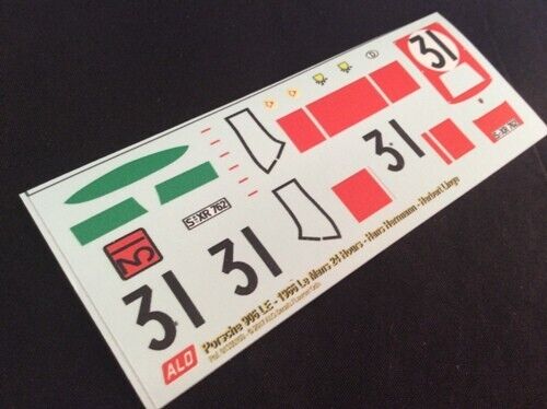 1966 LE MANS 24 HOURS #31 PORSCHE 906 LH HANS HERRMANN/HERBERT LINGE 1:43 DECALS