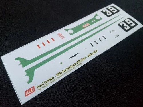 1965 KAUTENBACH #39 FORD CORTINA JACKY ICKX 1:43 DECALS