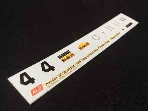 1957 LIEGE-ROME-LIEGE #4 PORSCHE 356 CLAUDE STOREZ/ROBERT BUCHET 1:43 DECALS