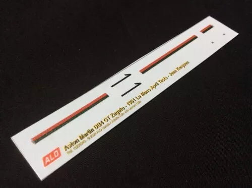 1961 LE MANS APRIL TESTS #1 ASTON MARTIN DB4 GTZ JEAN KERGUEN 1:43 DECALS