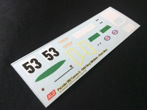 1968 URCY HILLCLIMB #53 PORSCHE 906 PIERRE MARX 1:43 DECALS