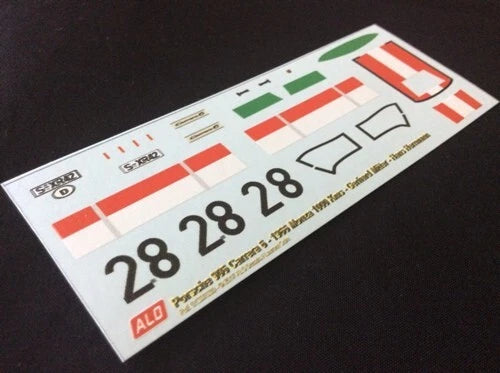 1966 MONZA 1000 KMS #28 PORSCHE 906 GERHARD MITTER/HANS HERRMANN 1:43 DECALS